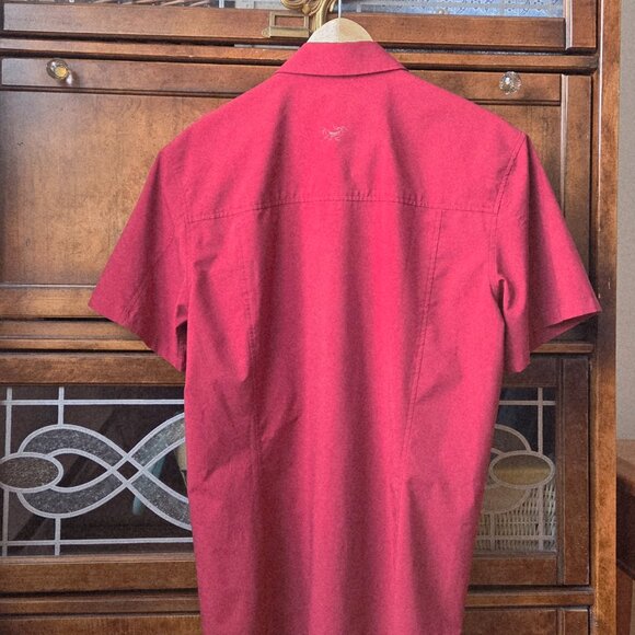 Arc'teryx Elaho Snap Button Short Sleeve Tech Shirt - Medium - Picture 4 of 6